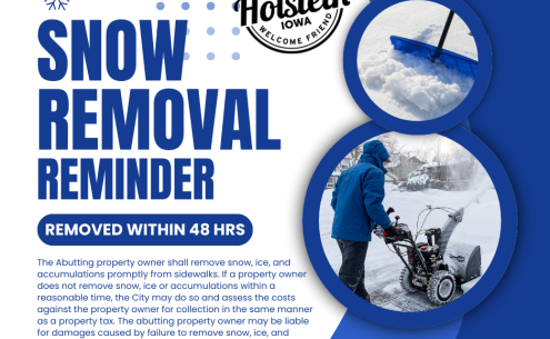 Snow Removal Reminder
